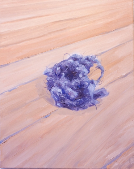 'Lint' by Breanne McDaniel, Oil on Canvas. From Voices.
